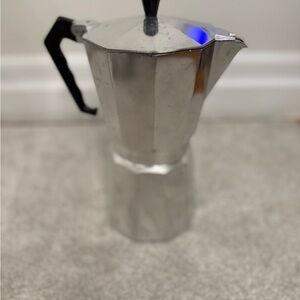 Asics Silver Espresso Maker with Black Handle